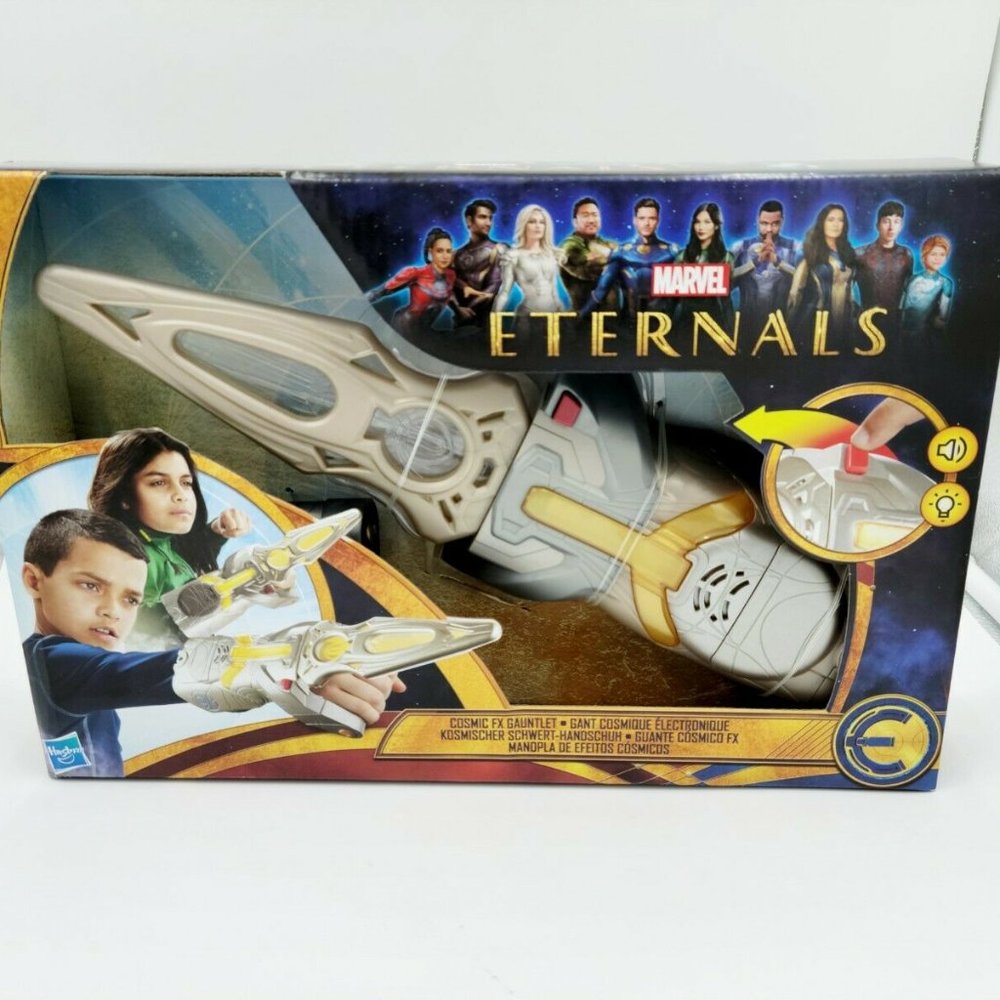 Marvel Eternals Deluxe Cosmic FX Gauntlet with Lights and Sounds NEW SEALED!